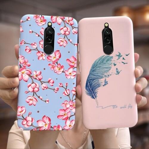 For Xiaomi Redmi 8 Case Cute Fashion Candy Cover Soft Slim Fundas For Xiaomi Redmi 8 Redmi8 Phone Cases 6.22'' Shockproof Bumper