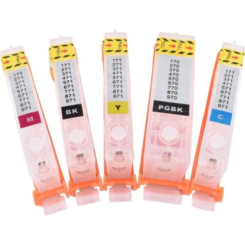 PGI 580 581 XXL refill ink cartridge Permanent chip for canon TS705/TR7550/TR8550/TS6150/TS6151/TS6250/TS6251//TS9550/TS9551C