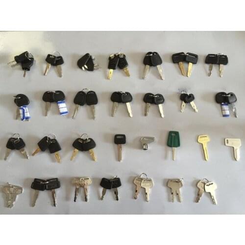 28 Pcs Excavator Backhoe Dozer Heavy Equipment Keys Tools Part Accessories Fit Many Brand