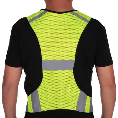 Lightweight Breathable Mesh Reflective Vest High Visibility Safety Vest Gear for Running Walking Cycling Jogging