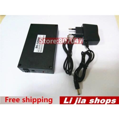 DC 12V 9800mah Rechargeable Li-ion Lithium Battery Batteries for CCTV camera Free Shipping
