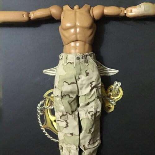 1/6 Scale Soldier Doll Uniform Set Fashion Camouflage Jacket Pants Set Toy Body 12' Movable Doll Toy Collection Accessories