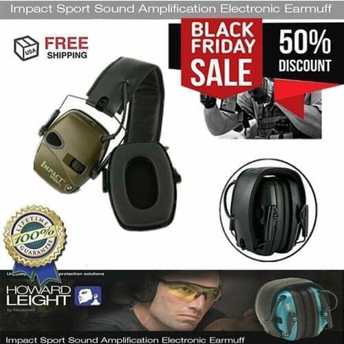 Electronic Shooting Earmuff Anti-Noise Impact Ear Protector Hearing Protection Headset Foldable