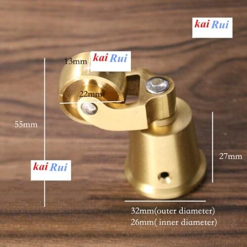 Brass Furniture Caster Brass Gold Cabinet Caster 1.5 inch Table Caster Retro Round Cup Wheels for Furniture