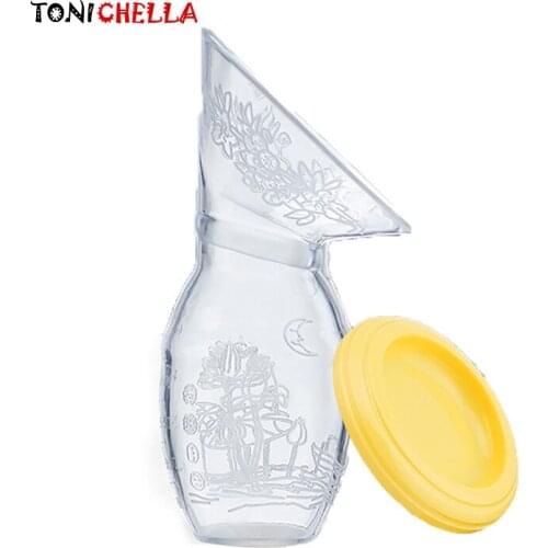 TONICHELLA Manual Breast Pump Strong Attraction Baby Products Women Feeding Original Baby Nipple Suction Milk Bottle T0097