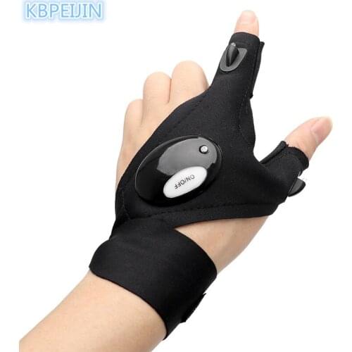LED Glove Flashlight Mini Portable Lighting Multi-use Lamp for Peugeot 307 308 207 3008 2008 407 508 206 208 406 accessories