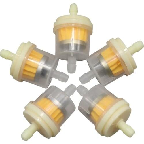 Universal Motorcycle Gasoline Gas Fuel Gasoline Oil Filter For Scooter Motorcycle Moped Scooter Dirt Bike ATV Fuel Filter