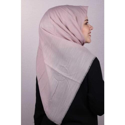 ZÜMRA SOLID COLOR LINEN FLAMLI SCARF-DESEN-01-RENK-08