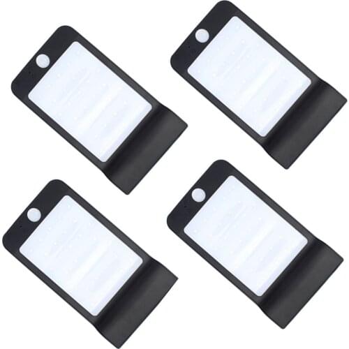 1/2/4Pcs PIR Motion Sensor 32 LED Lamp Bright IP65 Waterproof Wall Garden Decoration Outdoor