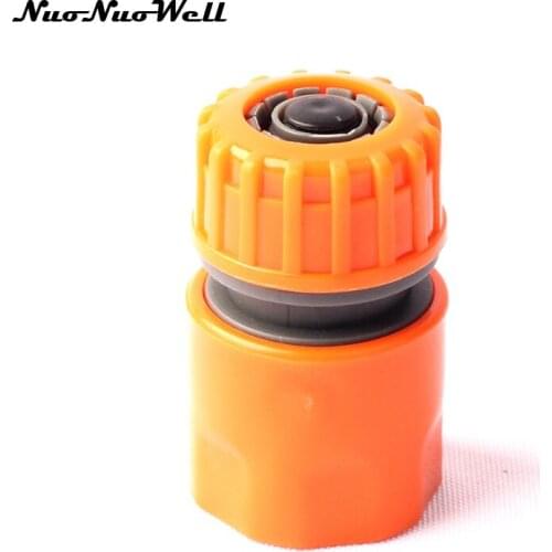 4pcs NuoNuoWell 16mm Sealing Hose End Connector Stop Water for Garden Micro Irrigation Watering Water Gun Connector Adapter
