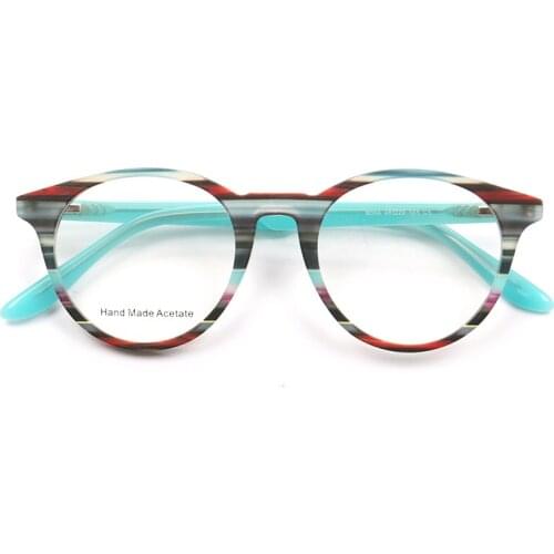 Belight Optical Colorful Acetate Cat Eye Butterfly Shape Retro Vintage Prescription Eyeglasses Spectacle Frame Eyewear B004