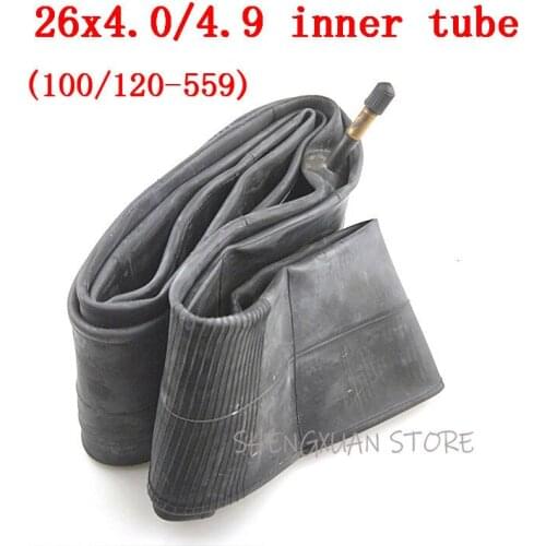 Free shipping 26x4.0 /4.9( 100/120-559 ) inner tyre for Snow Ground Bike/beach Bicycle cross-country bike 26*4.0 /4.9