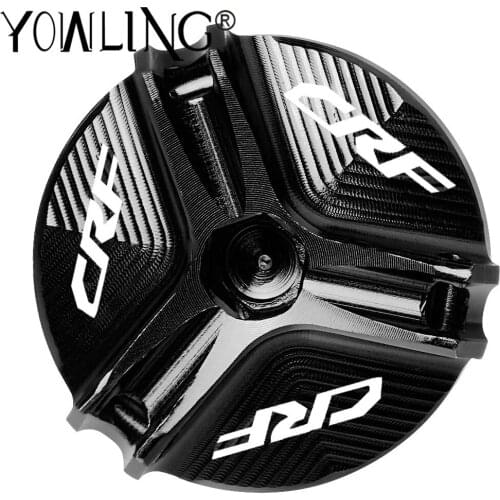 Motorcycle Engine Oil Cup Cover Oil Filler Drain Plug Sump Nut Cap dirt bike motocross For Honda CRF250L/M 12-18 CRF250R 04-17