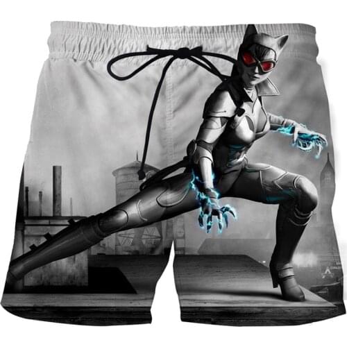 Summer mens casual 3D printed beach shorts board shorts quick-drying shorts hot-selling beach pants mens beach pants