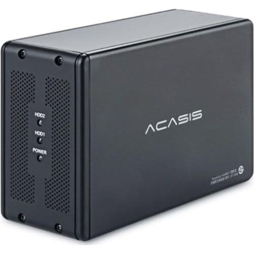 F3MA Acasis Multi-Port SATA Usb 3.0 HDD Case 3.5 Inch SSD Enclosure for Notebook PC Fast Hard Disk Drive Box