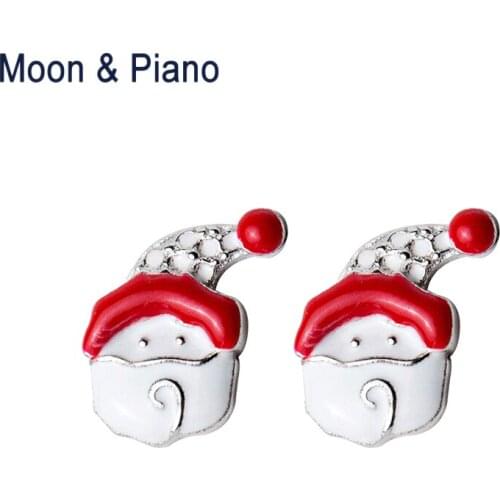 Moon&Piano Earrings