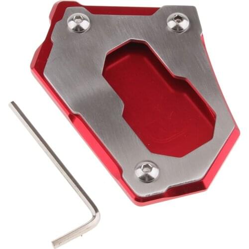 Motorcycle CNC Side Stand Kickstand Enlarge Plate Pad For BMW R1200GS (Water Cooled) 2013-2016