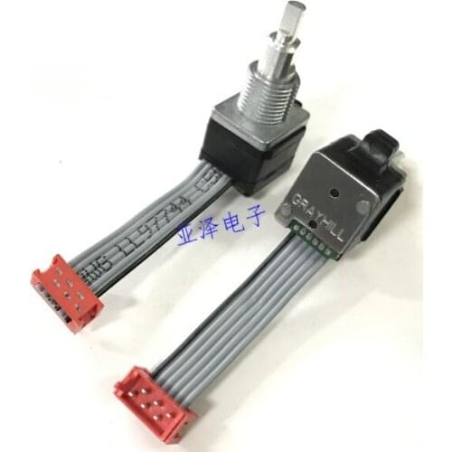 [VK] original 62NG515-BL5-02C GRAYHILL double axis medical device photoelectric encoder 24 position with switch