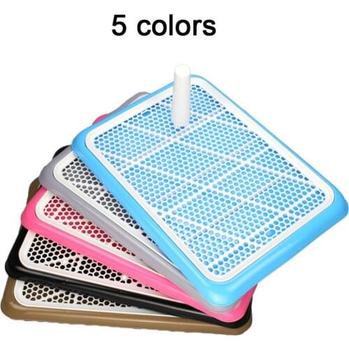 Plastic Pet Toilet Puppy Litter Tray Training Toilet Dog Toilet Potty Easy to Clean Portable Dog Training Toilet 2020 New