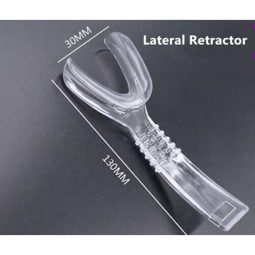 Dental Cheek Retractor Mouth Opener Photo Lip Hooks Tongue Clear Plasic 134℃ 6Types