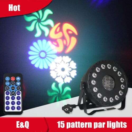 LED 30W two-in-one pattern dyeing DMX512 wireless radio frequency remote control dj disco party performance effect