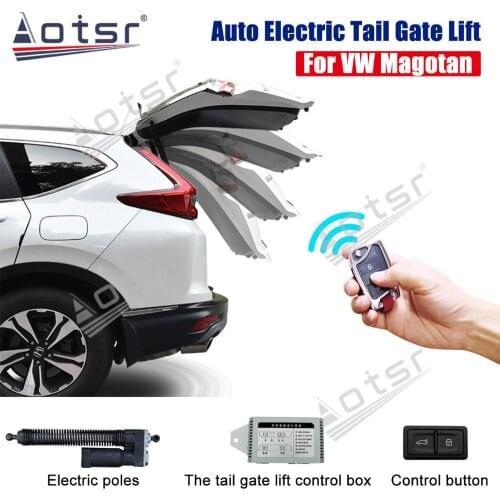 Smart Auto Electric Tail Gate Lift for Volkswagen Magotan 2017 Remote Control Drive Seat Button Control Set Height Avoid Pinch