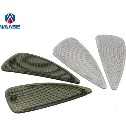 Waase Motorcycle Front Turn Signals Blinker Indicator Winkers Light Housing Lenses For BMW K1200RS 1997 1998 1999 2000 2001
