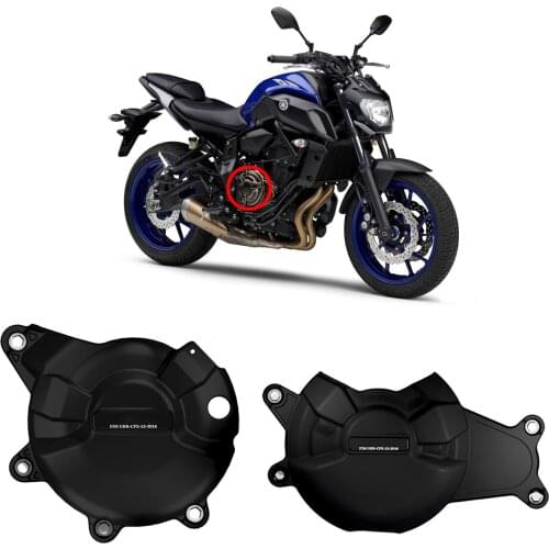 Motorcycles Engine Cover Protection Case GB Racing For YAMAHA XSR MT07 FZ07 Tracer/GT 2014-2020 Engine Covers Clutch Protectors