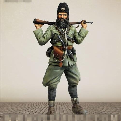 1/16 YUGOSLAV CHETNIK, Resin Model figure GK, Soldier Military theme of WWII Unassembled and unpainted kit