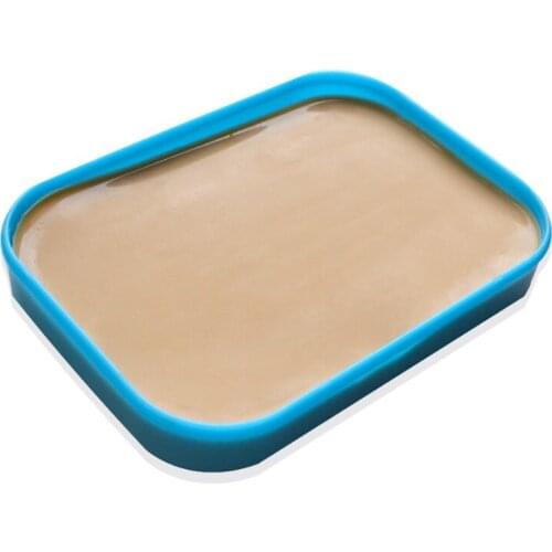 1pc Large Premium 1-Layer Suture Practice Pads Human Skin Model Nursing Silicone Module For Doctors Training 15cm*11cm*1.2cm