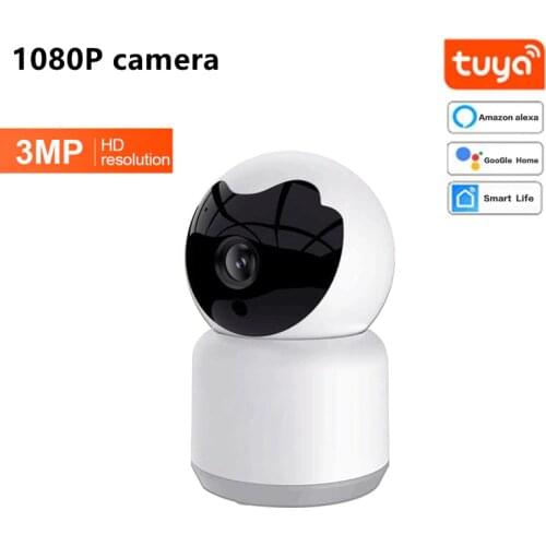 1080P IP Camera Security Camera Tuya Smart Wireless 3MP Camera Surveillance IR Night Vision P2P Baby Monitor Pet Camera