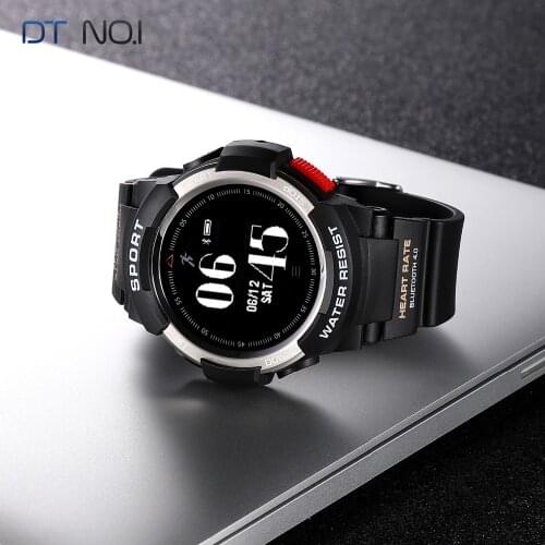 2018 New Arrival F6 Smart Watch Bluetooth 4.0 Heart Rate Sport Watch Touch OLED Screen+keystroke Control Multi motion mode Watch