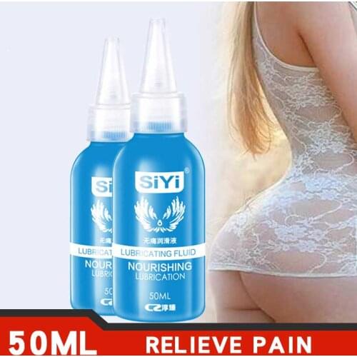 50ML Anal Lubricant for Sex Water-based Transprant Lubricant Sexual Massage Oil Personal Lubricant Sex Lube Adult Sex Products