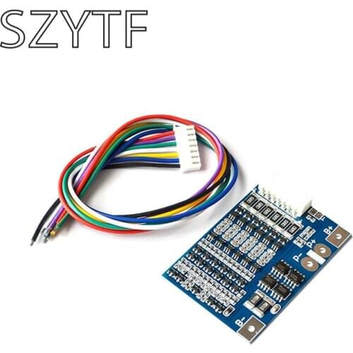 6S 22.2V 25.2V Lithium Battery Protection Board 18650 Li-ion Lipo Overcharge Overdischarge Protect Circuit BMS Balance Function