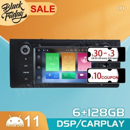 PX6 Android 11.0 6G+128G Carplay For BMW M5 E39 1996 1997 1998 2007 GPS Car Navigation Multimedia Video Stereo DVD Player Radio