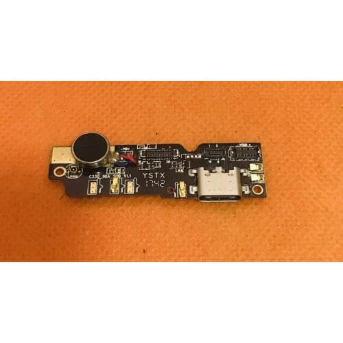 Used Original USB Charger Board+vibration motor for Blackview P6000 Helio P25 Octa Core 5.5" FHD Free shipping