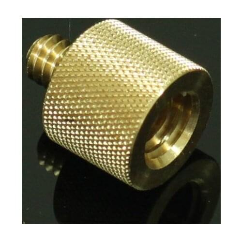 Brass Mount Adapter From 3/8 To 1/4 inch thread for light stand and tripod