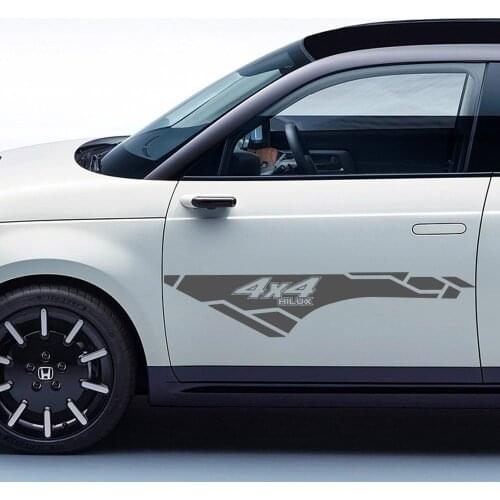 Cute Car waistline Car Sticker Decals Vinyls Decals Fashion Creative Car Full Body Head Styling Stickers