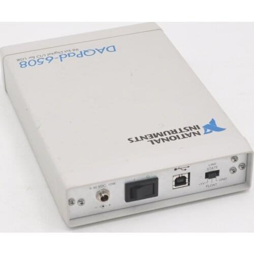 NATIONAL INSTRUMENTS pxi DAQpad-6508 communication/letter data acquisition myDAQ card