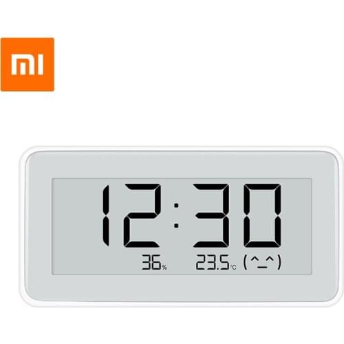 NEW Xiaomi Mijia BT4.0 Wireless Smart Electric Digital clock Indoor Outdoor Hygrometer Thermometer LCD Temperature Measure Tool