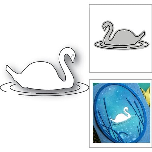 New Elegant Swan Animal Friend 2020 Metal Cutting Dies for DIY Scrapbooking Decorative and Card Making Embossing Craft No Stamp