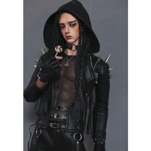 BJD Doll Clothes Suit Steampunk Vehicles Studded Leather outfit Super Cool Suitable for 1/3 Uncle ID72 SOOM Doll Accessories