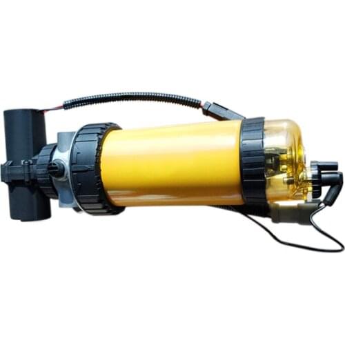 Original Fuel Filter Assembly With Electronic Pump 145-4501 Diesel Engine Fuel Water Separator 1454501 For CAT JCB