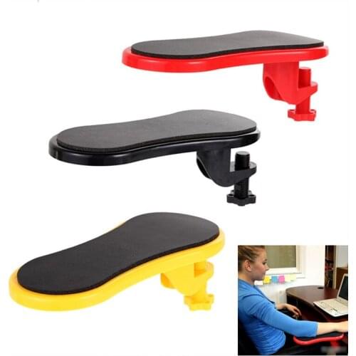 Otating Computer Arm Rest Pad Ergonomic Adjustable PC Wrist Rest Extender Desk Hand Bracket Home Office Mouse Pad Health Care