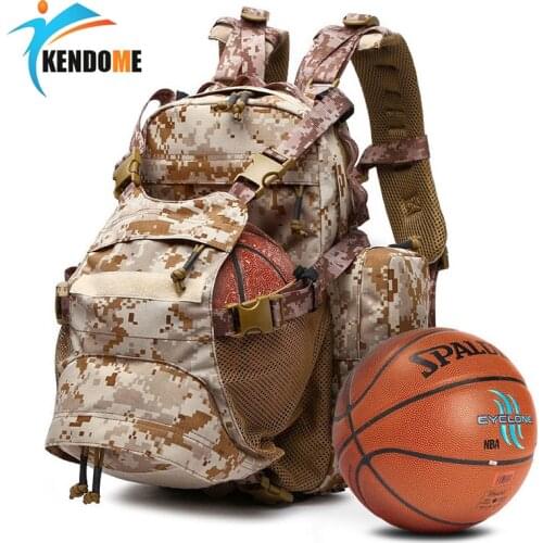Outdoor Military Tactical Bag Hunting Camping Laptop Molle Basketball Backpack Nylon Waterproof Military Backpack Sports Bag