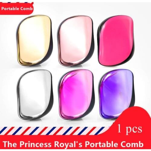 Portable Mini Massage Comb Airbag Travel Hair Brush Scalp Mirror-style Beauty Anti-Static Haircare Plate Fluffy Hairdressing