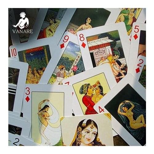 India style sexy poker set sex playing cards different arts pokers present to friends couple collection playing card sets