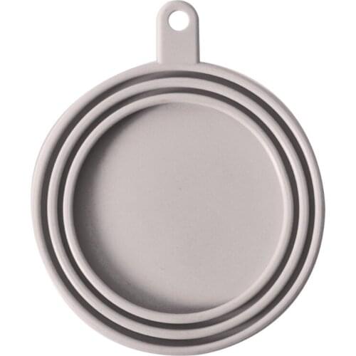 H55E Pet Silicone Canned Lid Dog Food Fresh-keeping Tin Sealing Reusable Can Cover