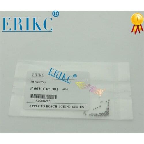 ERIKC F00vc05001 Steel Ball Gun for 0445120# Injectors F 00v C05 001 Cr Injector Seal Install Kits Steel Balls 50pcs/bag