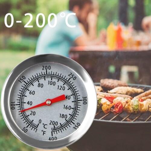 Stainless Steel 0~200℃ Probe Thermometer Cooking Temperature Meter Milk Coffee Food Meat Gauge Kitchen Tools